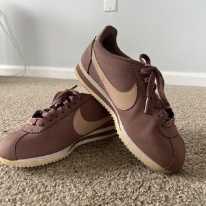 Rose Gold Nike Cortez Size 7